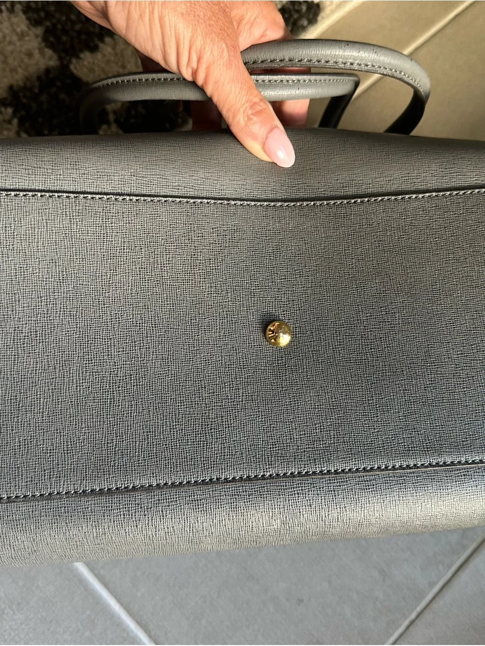 Fendi 2Jours Leather Satchel